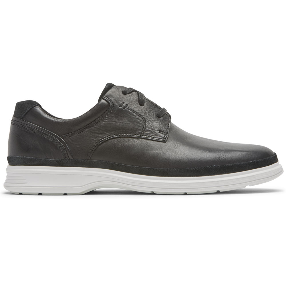 Rockport Mens Sneakers Black - Dress Sports 2 Go Plain Toe - UK 508-OCILJS